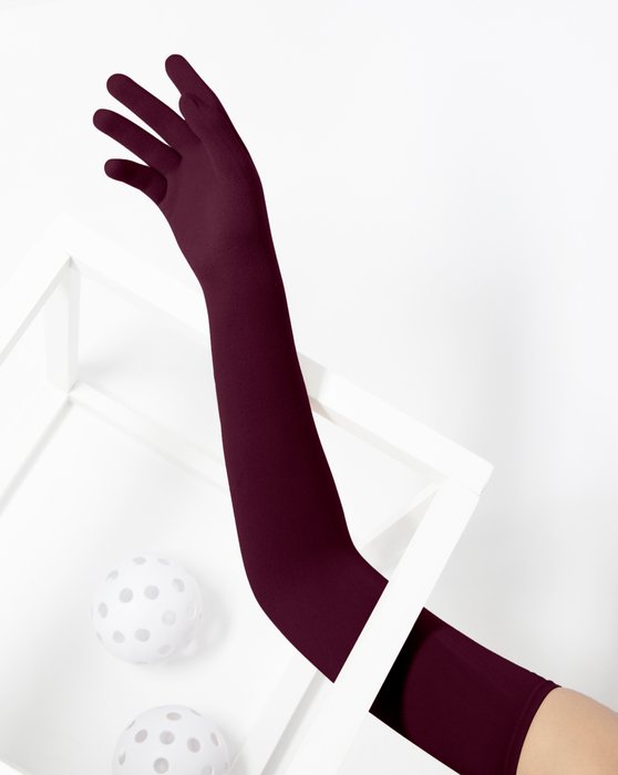 Seamless Gloves Armsocks - Maroon - Forbes outlet’s