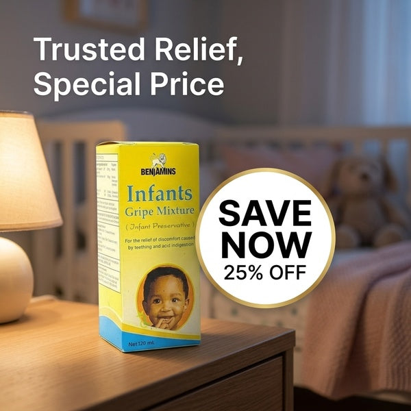 Benjamins Infants Gripe Mixture 120mL - Forbes outlet’s