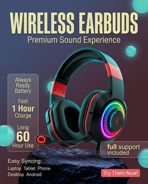 GamePro RGB Bluetooth Gaming Headset - Forbes outlet’s