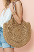 Mavis Bohemian Straw Woven Round Bag - Forbes outlet’s