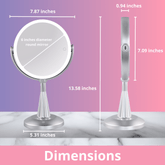 Lily InBella Premium LED Vanity Mirror with 360 Adjustable Rotation Lily InBella LED Vanity Mirror – Adjustable Light & 360° Rotating - Forbes outlet’s
