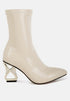 Gaias Fantasy Heel Patent Faux Leather Boots - Forbes outlet’s