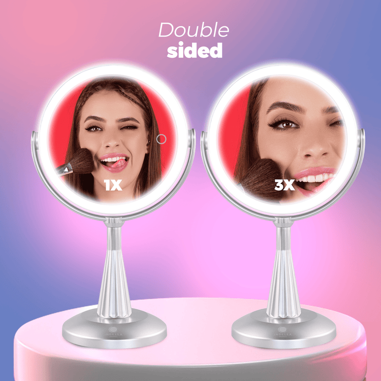 Lily InBella Premium LED Vanity Mirror with 360 Adjustable Rotation Lily InBella LED Vanity Mirror – Adjustable Light & 360° Rotating - Forbes outlet’s
