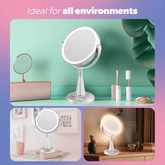 Lily InBella Premium LED Vanity Mirror with 360 Adjustable Rotation Lily InBella LED Vanity Mirror – Adjustable Light & 360° Rotating - Forbes outlet’s