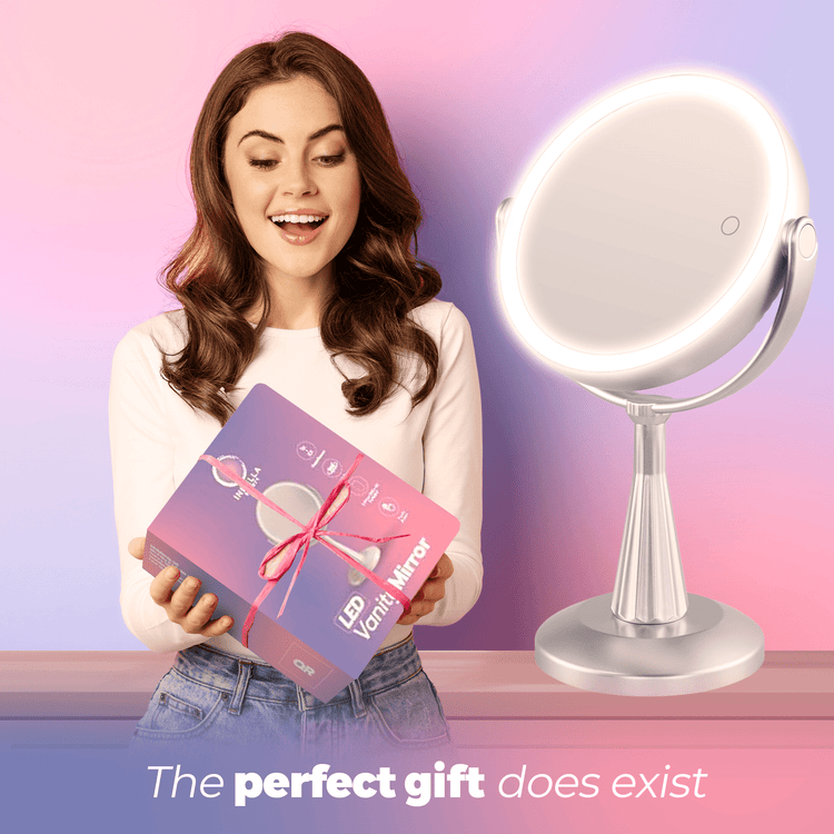 Lily InBella Premium LED Vanity Mirror with 360 Adjustable RotationLily InBella Premium LED Vanity Mirror with 360 Adjustable Rotation Lily InBella LED Vanity Mirror – Adjustable Light & 360° Rotating - Forbes outlet’s