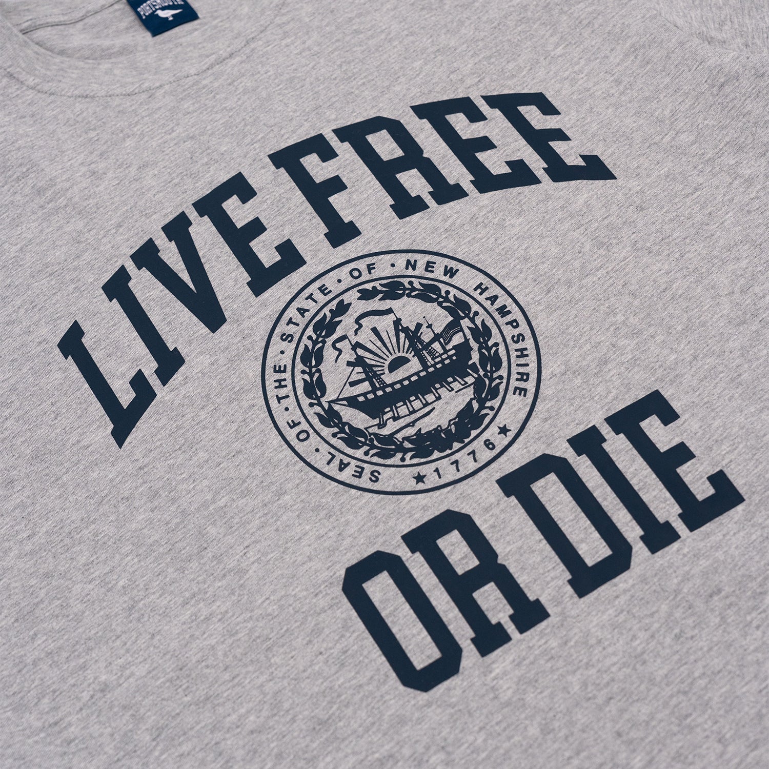 Live Free or Die T-Shirt - Heather Grey - Forbes outlet’s