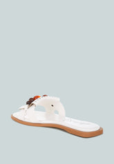 Nakasa Beaded Faux Leather Slip Ons - Forbes outlet’s