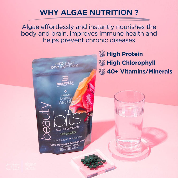 spirulina algae supplement large bag BEAUTYbits® Spirulina | Large Bag - Forbes outlet’s