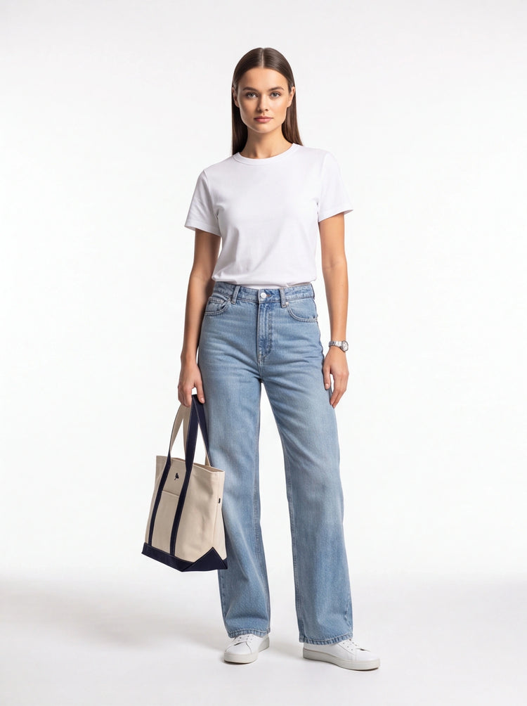 "Lil Bro" Logo Tote Bag with Laptop Slot - Forbes outlet’s