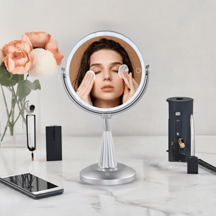 Lily InBella Premium LED Vanity Mirror with 360 Adjustable Rotation Lily InBella LED Vanity Mirror – Adjustable Light & 360° Rotating - Forbes outlet’s