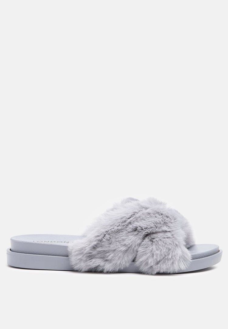 Homey Fur Slip-On Flats - Forbes outlet’s
