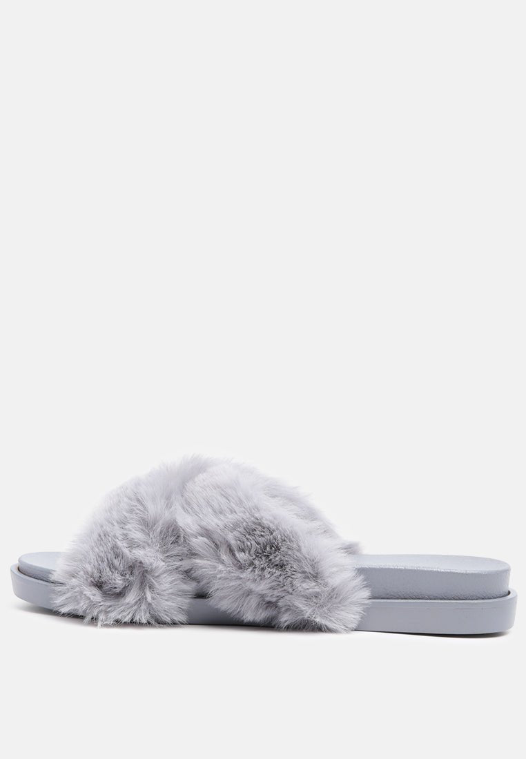 Homey Fur Slip-On Flats - Forbes outlet’s