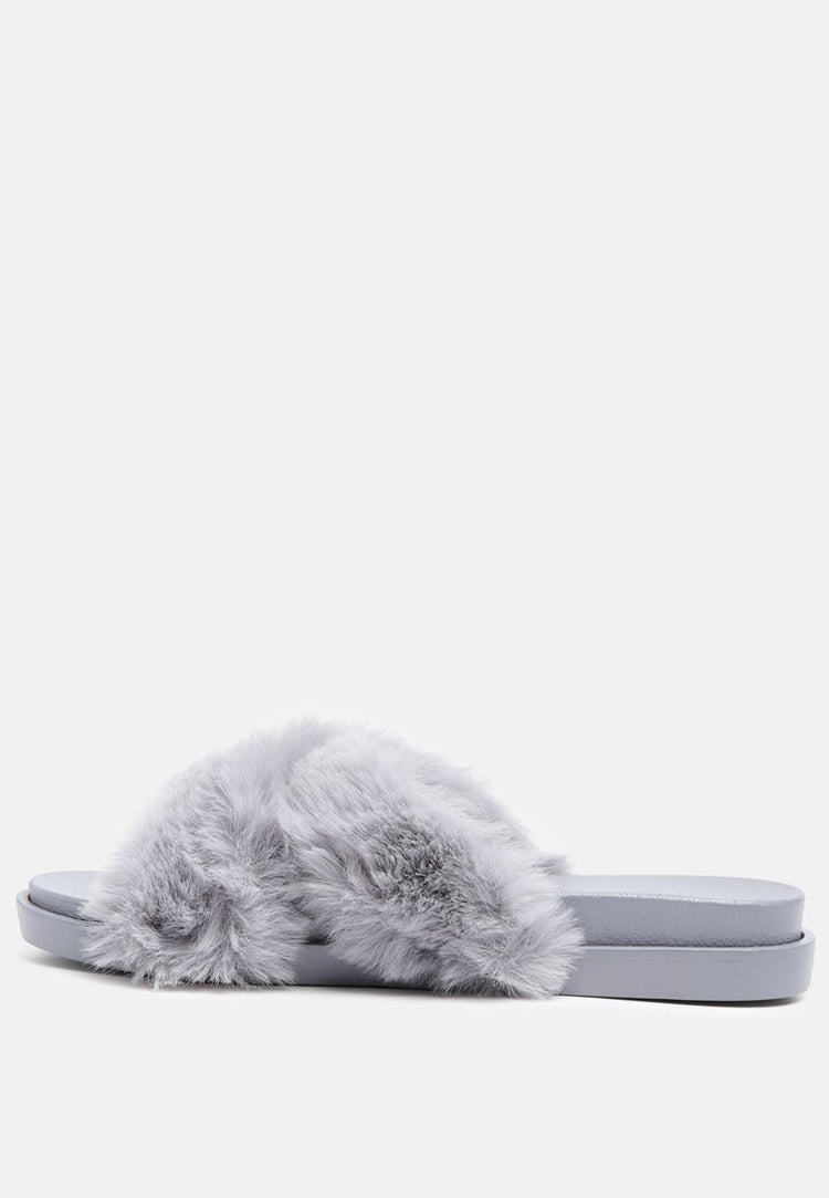 Homey Fur Slip-On Flats - Forbes outlet’s