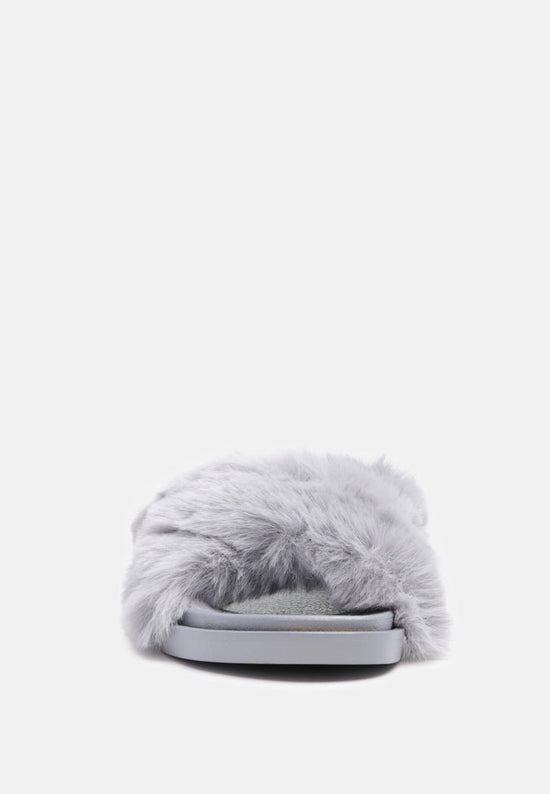 Homey Fur Slip-On Flats - Forbes outlet’s