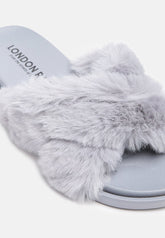 Homey Fur Slip-On Flats - Forbes outlet’s