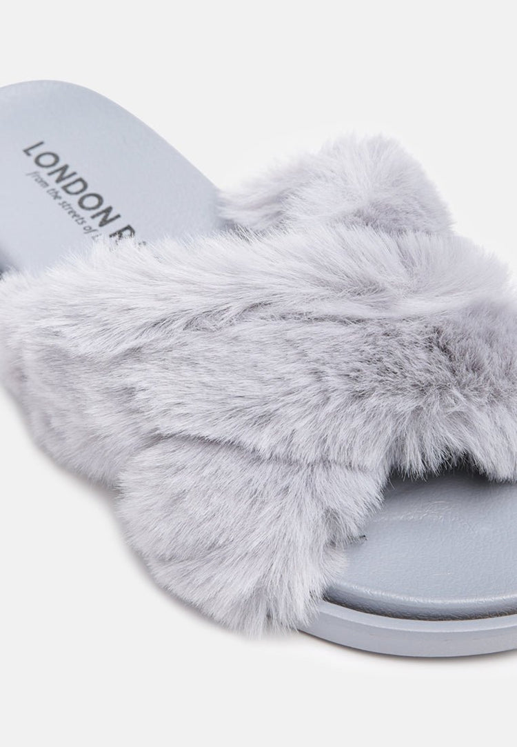 Homey Fur Slip-On Flats - Forbes outlet’s