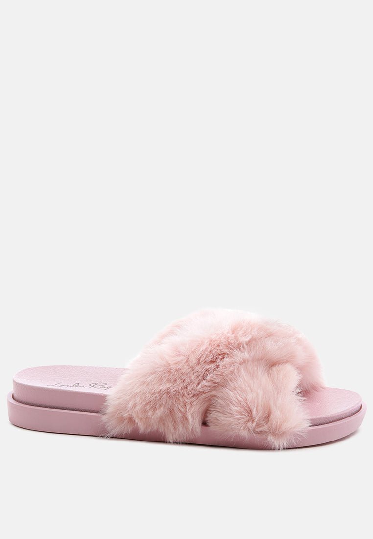 Homey Fur Slip-On Flats - Forbes outlet’s