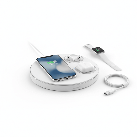3-in-1 Wireless Charging Pad – Fast Charge Station - Forbes outlet’s