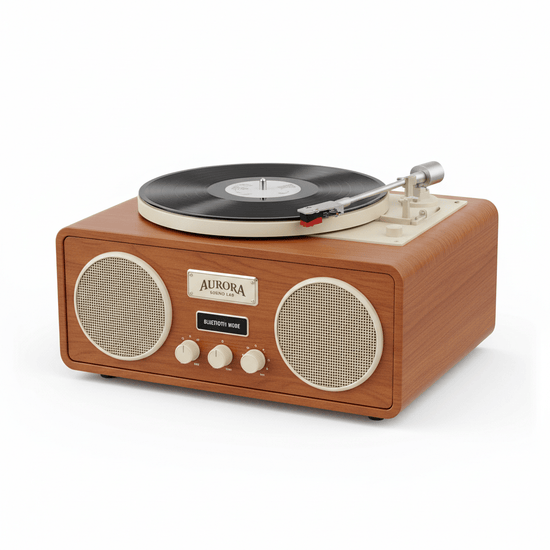 RetroSpin Bluetooth Turntable - Forbes outlet’s