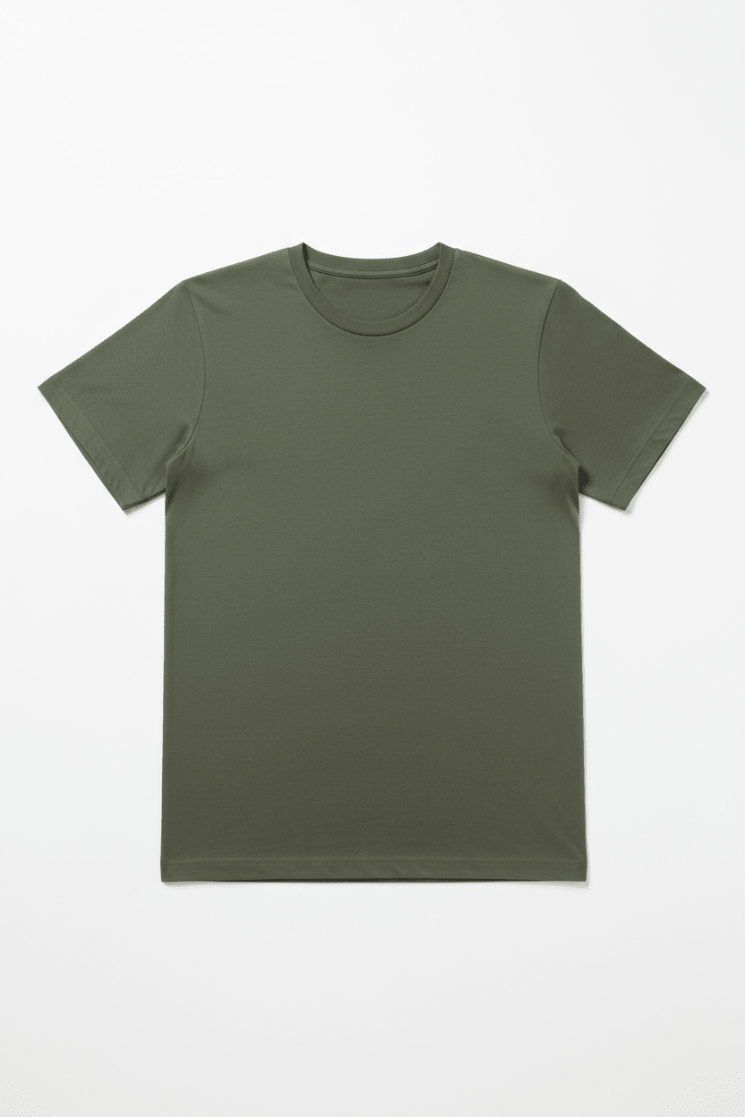 Slim Fit Olive Green T-Shirt - Forbes outlet’s