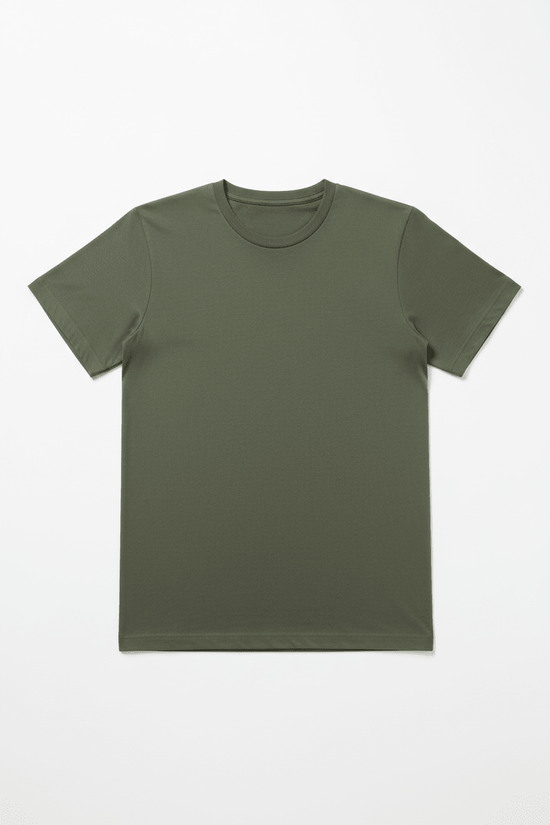 Slim Fit Olive Green T-Shirt - Forbes outlet’s