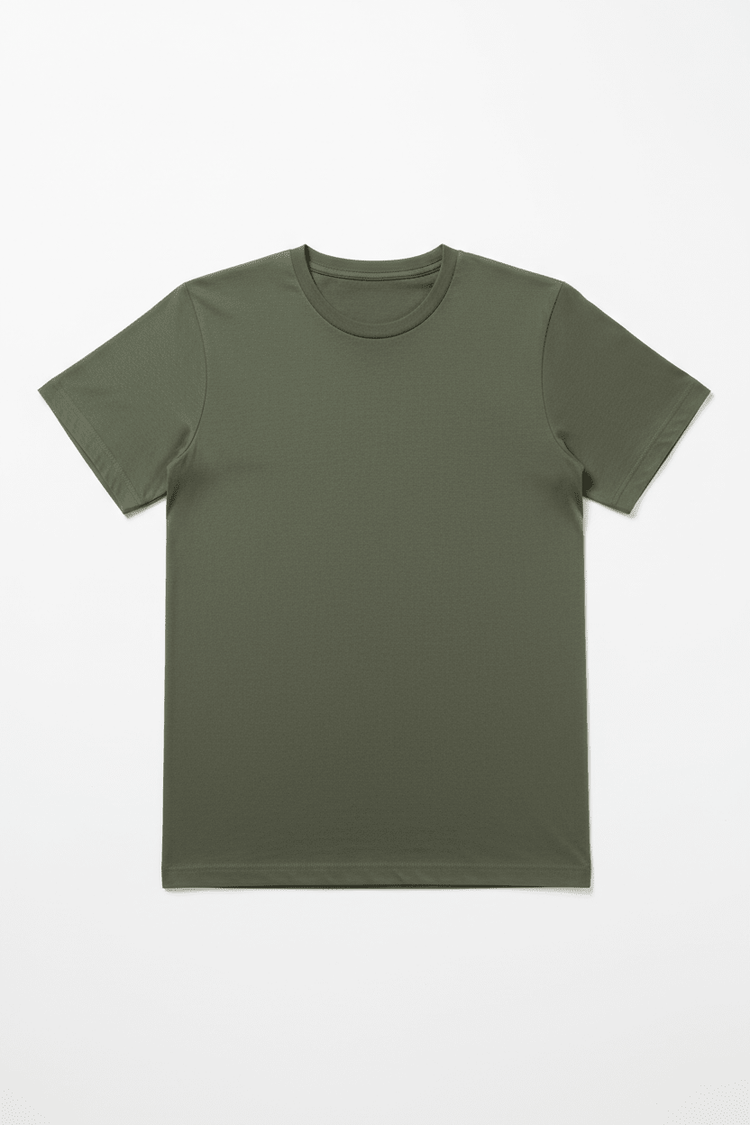 Slim Fit Olive Green T-Shirt - Forbes outlet’s