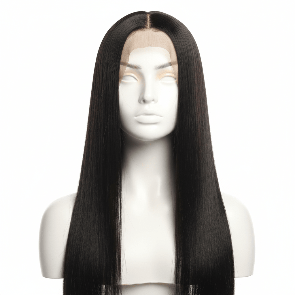 Straight Black Lace Front Wig - Forbes outlet’s