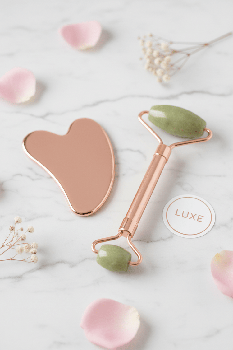 Gua Sha & Jade Roller Set - Forbes outlet’s