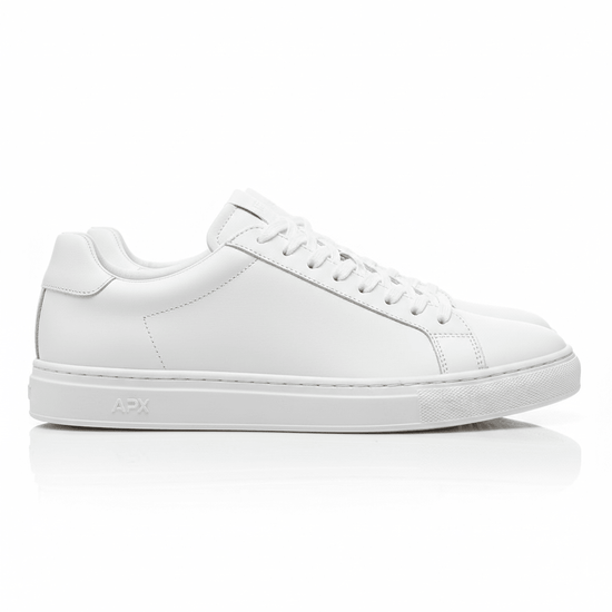 Classic Low Top White Leather Sneaker - Forbes outlet’s
