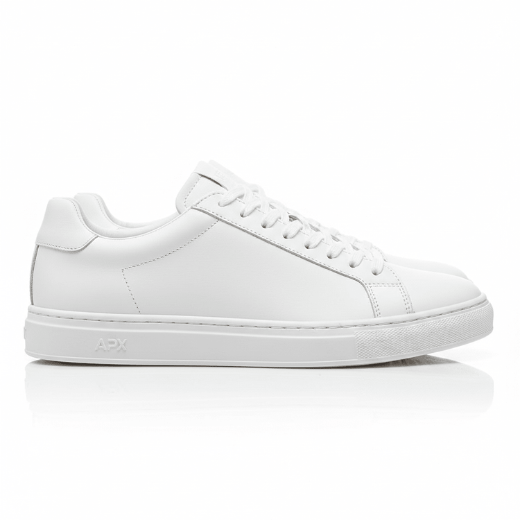 Classic Low Top White Leather Sneaker - Forbes outlet’s
