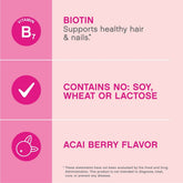 NeoCell Biotin Beauty Soft Chews - Acai Berry Flavor - 30 Count - Forbes outlet’s