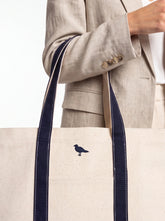 "Lil Bro" Logo Tote Bag with Laptop Slot - Forbes outlet’s