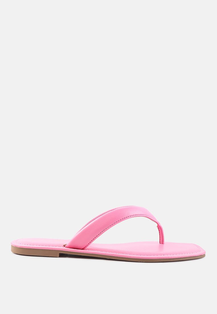Tolpo Square Toe Thong Flats - Forbes outlet’s