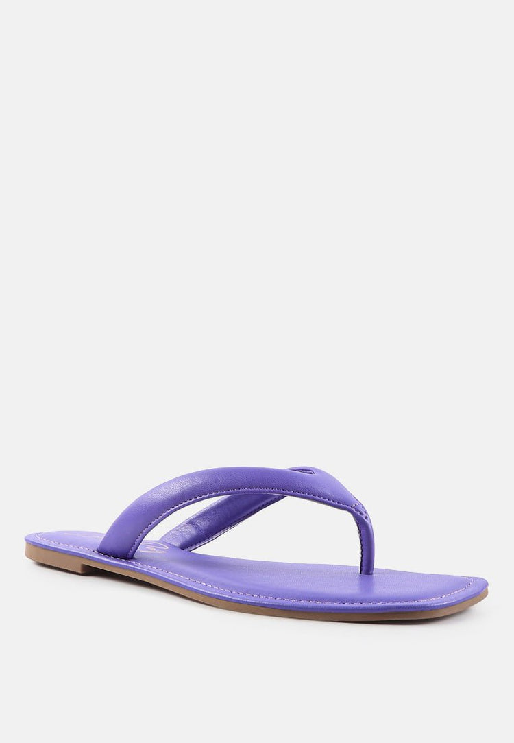 Tolpo Square Toe Thong Flats - Forbes outlet’s