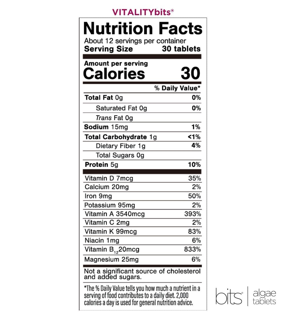spirulina chlorella small bag VITALITYbits® | Small Bag - Forbes outlet’s