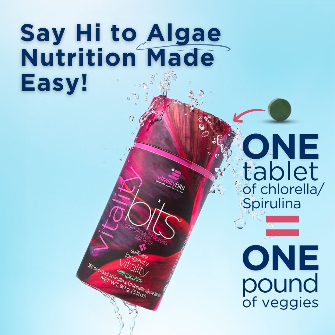 spirulina chlorella small bag VITALITYbits® | Small Bag - Forbes outlet’s