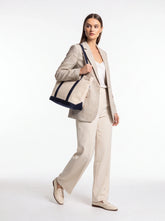 "Lil Bro" Logo Tote Bag with Laptop Slot - Forbes outlet’s